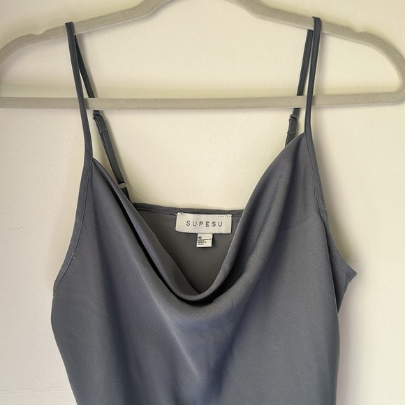 SUPESU Cowl Neck Tank Size M - Picture 3 of 4
